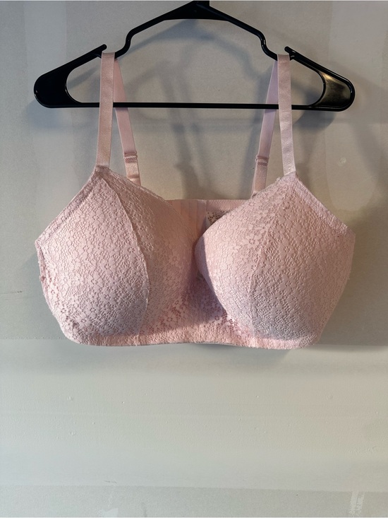 Source Unknown Other - Source Unknown Light Pink Lace Full Coverage Bra